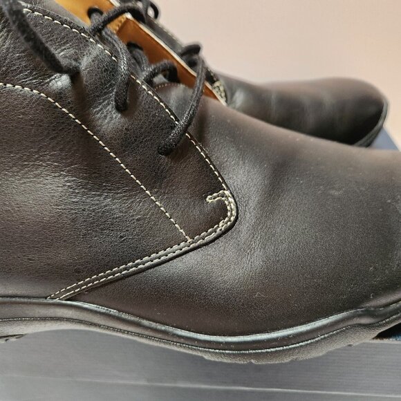 Cole Haan Air Hughes Chukka Boots Mens Size 8.5 Black Leather C12869 Casual main image 10